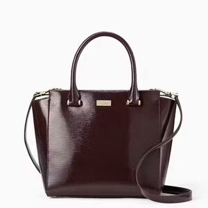 Burgundy Kate Spade Tote - Bristol Drive